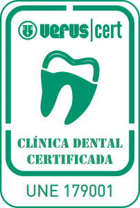 Marca VERUS Clínica Dental Certificada UNE 179001
